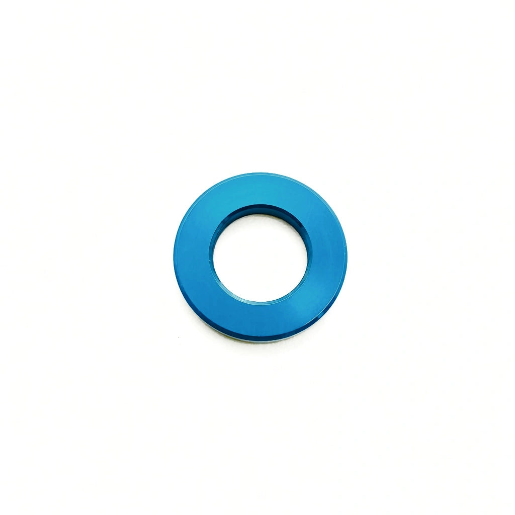 JDC Titanium Flat Washers | Universal — Aqua — M5