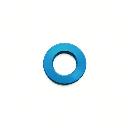 JDC Titanium Flat Washers | Universal — Aqua — M5