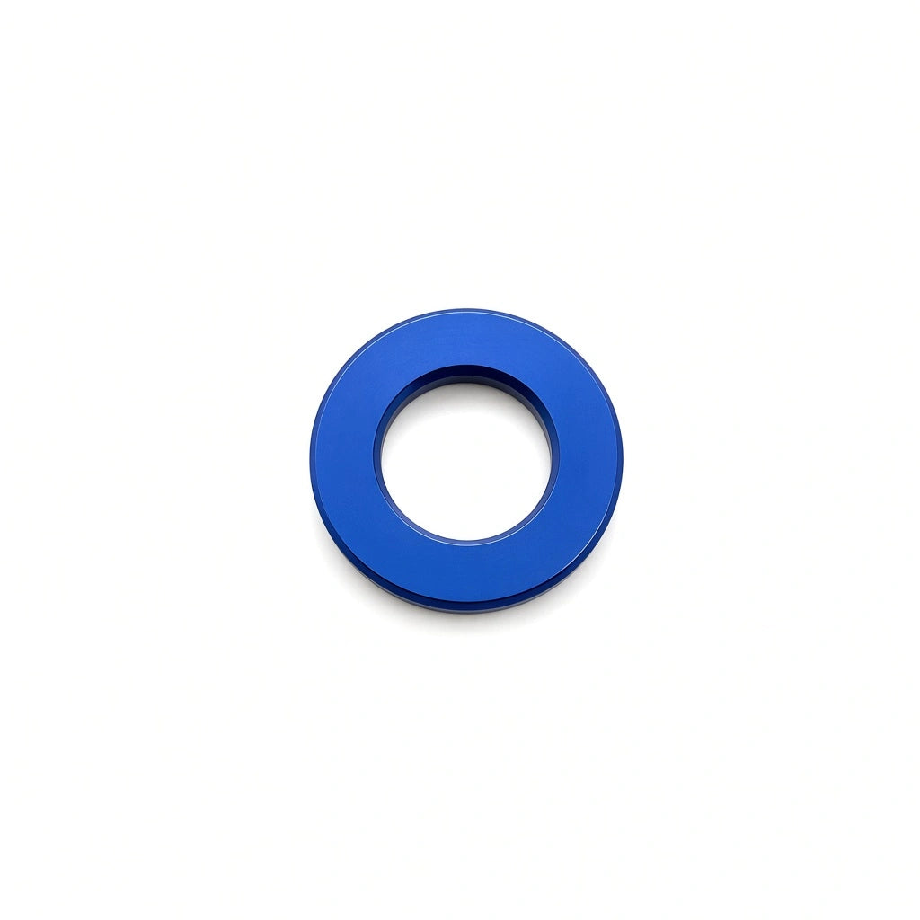 JDC Titanium Flat Washers | Universal — Blue — M5
