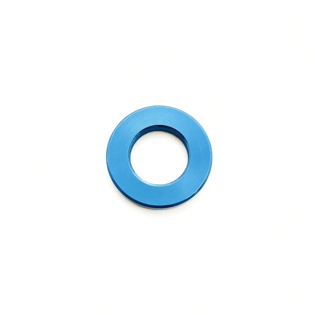 JDC Titanium Flat Washers | Universal — Sky Blue — M5