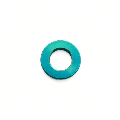 JDC Titanium Flat Washers | Universal — Teal — M5