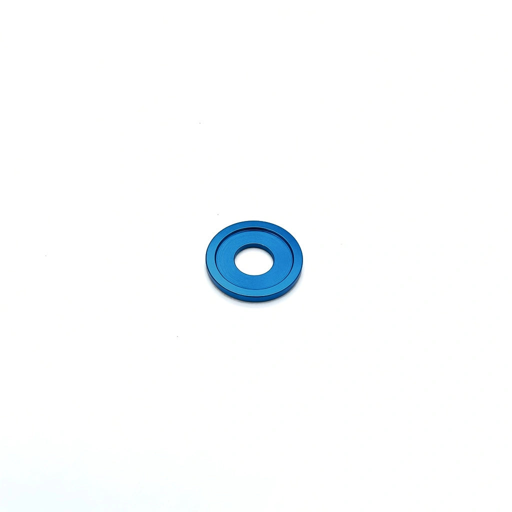 JDC Titanium Flush-Fit Washers | Universal — Aqua — M6 (16.5mm OD)