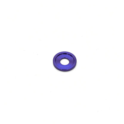 JDC Titanium Flush-Fit Washers | Universal — Blurple — M5 (12mm OD)