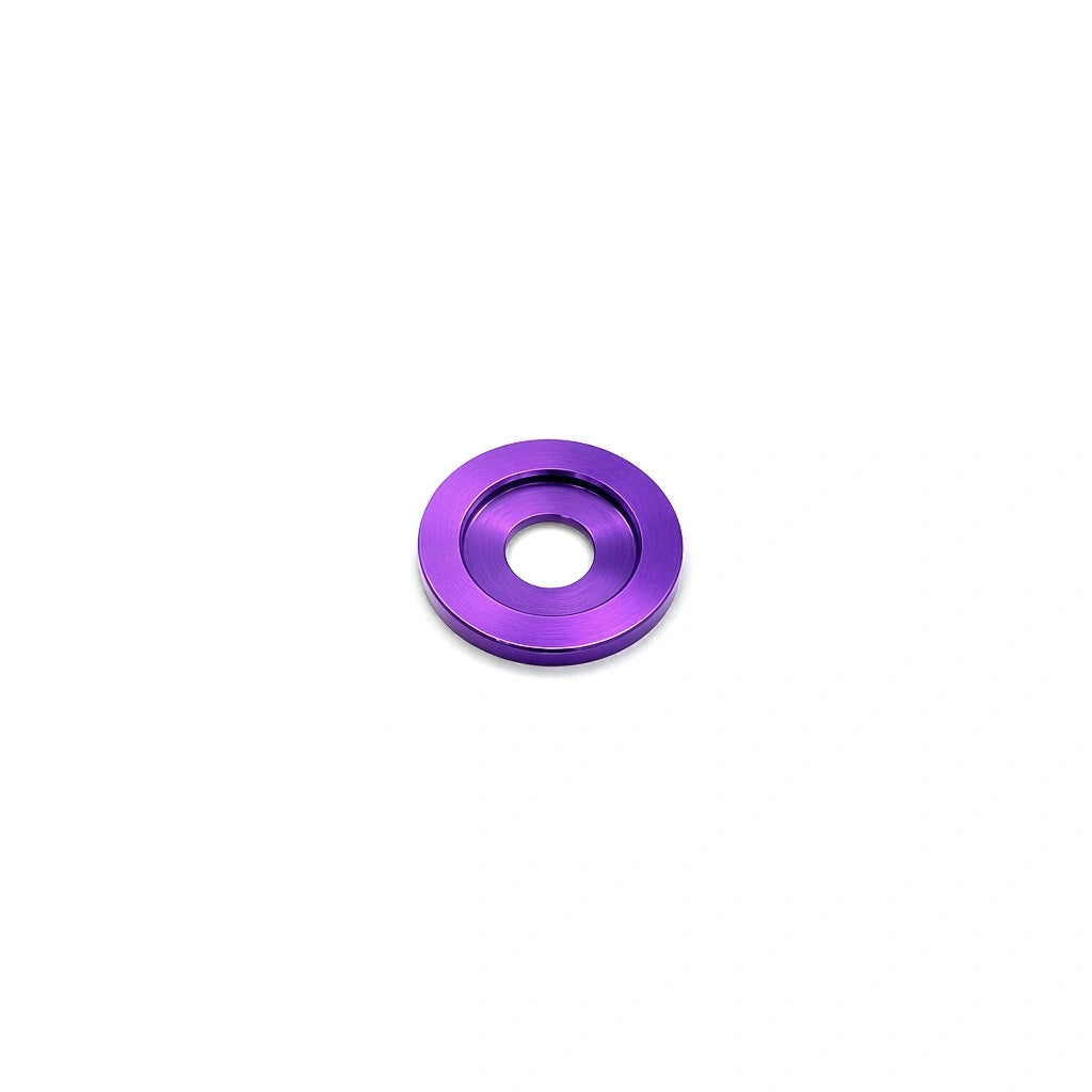 JDC Titanium Flush-Fit Washers | Universal — Light Purple — M6 (20mm OD)