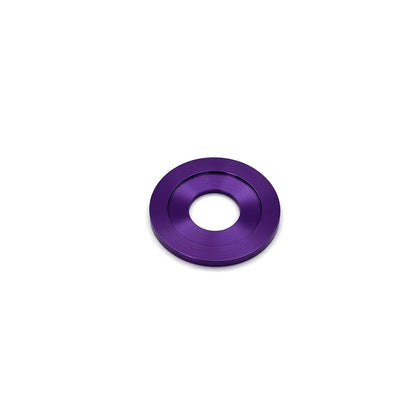 JDC Titanium Flush-Fit Washers | Universal — Purple — M10 (26mm OD)
