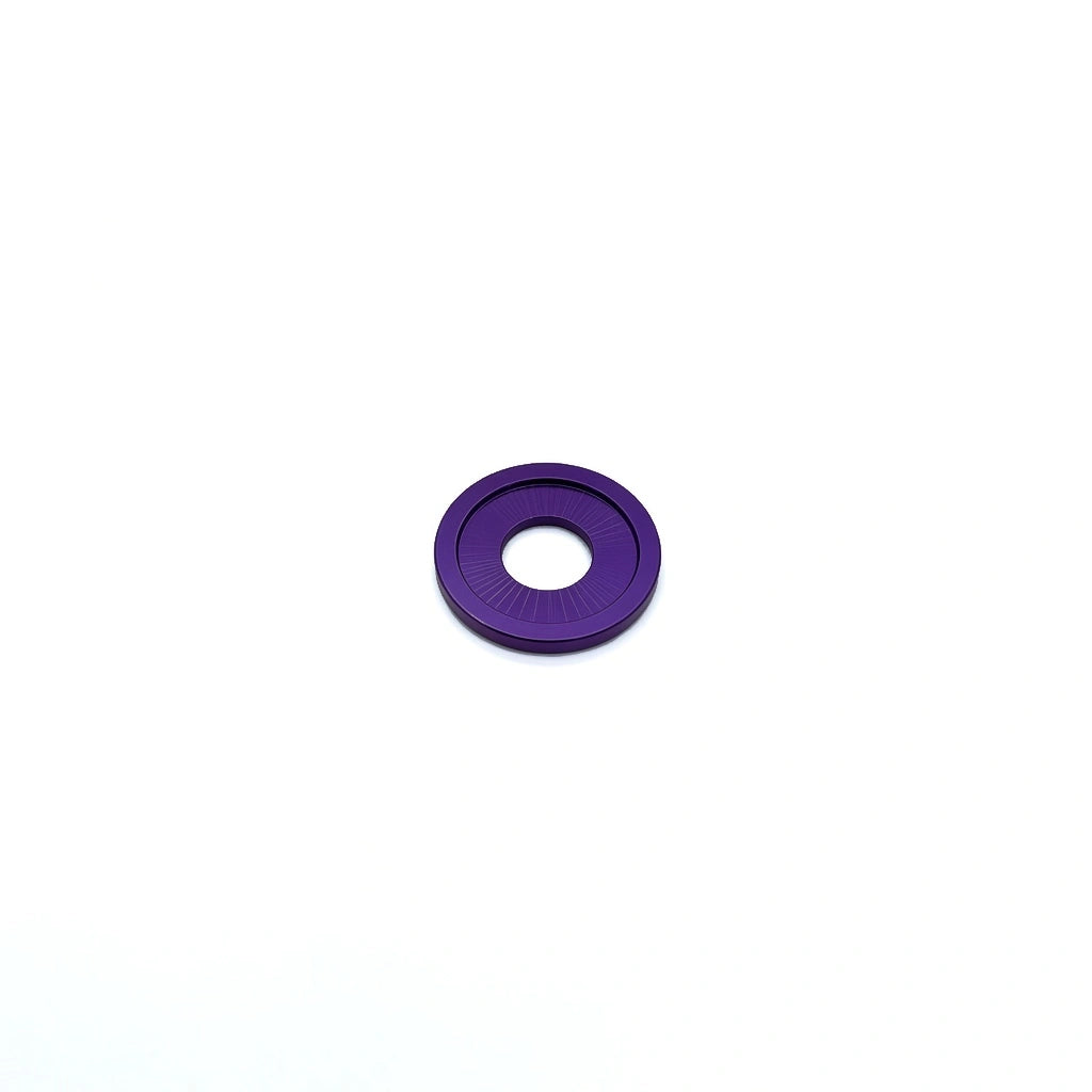 JDC Titanium Flush-Fit Washers | Universal — Purple — M6 (16.5mm OD)