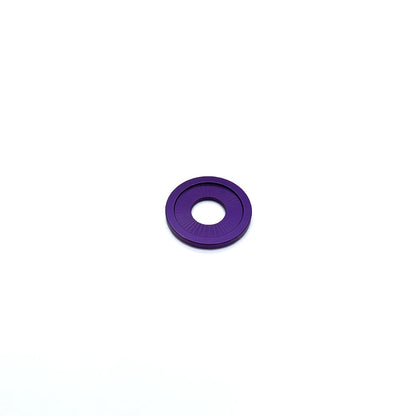 JDC Titanium Flush-Fit Washers | Universal — Purple — M6 (16.5mm OD)