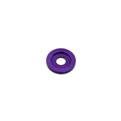JDC Titanium Flush-Fit Washers | Universal — Purple — M6 (20mm OD)