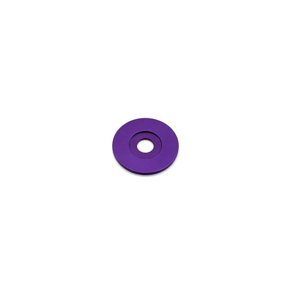 JDC Titanium Flush-Fit Washers | Universal — Purple — M6 (26mm OD)