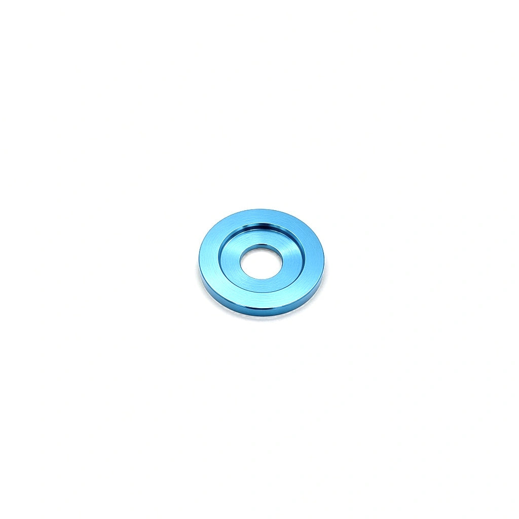 JDC Titanium Flush-Fit Washers | Universal — Sky Blue — M6 (20mm OD)