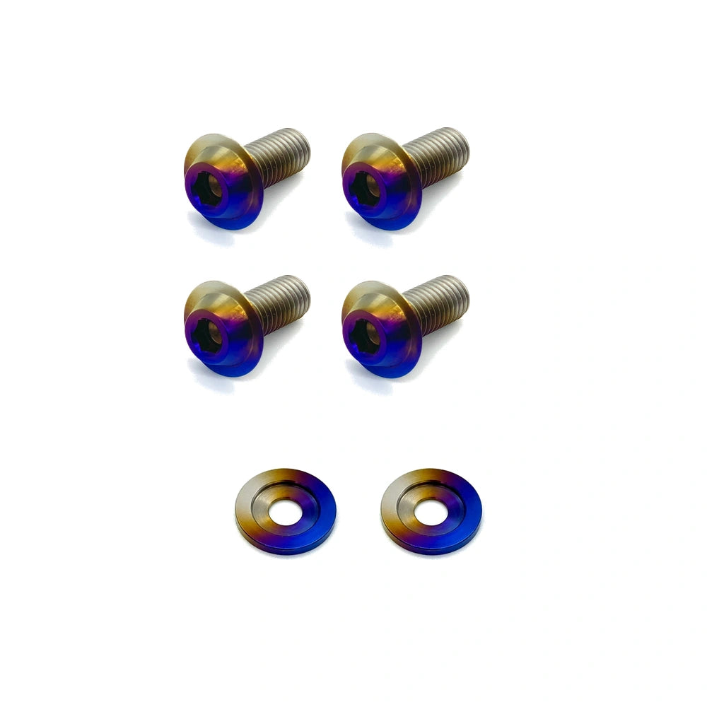 JDC Titanium Intake Box Hardware | 2022-2026 Honda Civic Si — Burnt