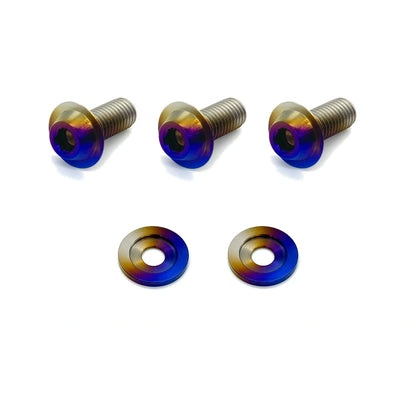 JDC Titanium Intake Box Hardware Kit |  23-25 Acura Integra (DE4/DE5) — Burnt — Flush-Fit Allen