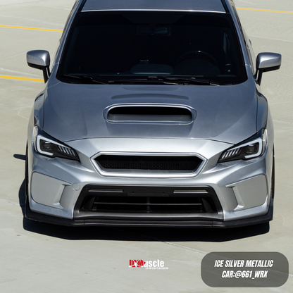 JDMuscle CS Style V2 Front Bumper Grille-Paint Matched/Gloss Black (18-21 WRX/STI)
