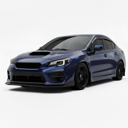 JDMuscle CS Style V2 Front Bumper Grille-Paint Matched/Gloss Black (18-21 WRX/STI)