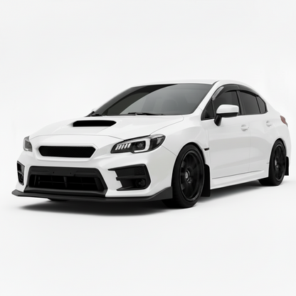 JDMuscle CS Style V2 Front Bumper Grille-Paint Matched/Gloss Black (18-21 WRX/STI)