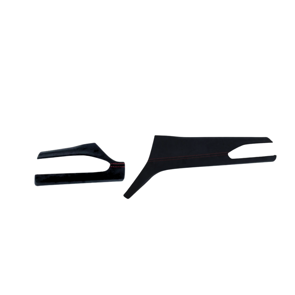 JDMuscle [22-25 WRX] Dashboard Instrument Panels Replacements - Carbon Fiber/Leather/Alcantara