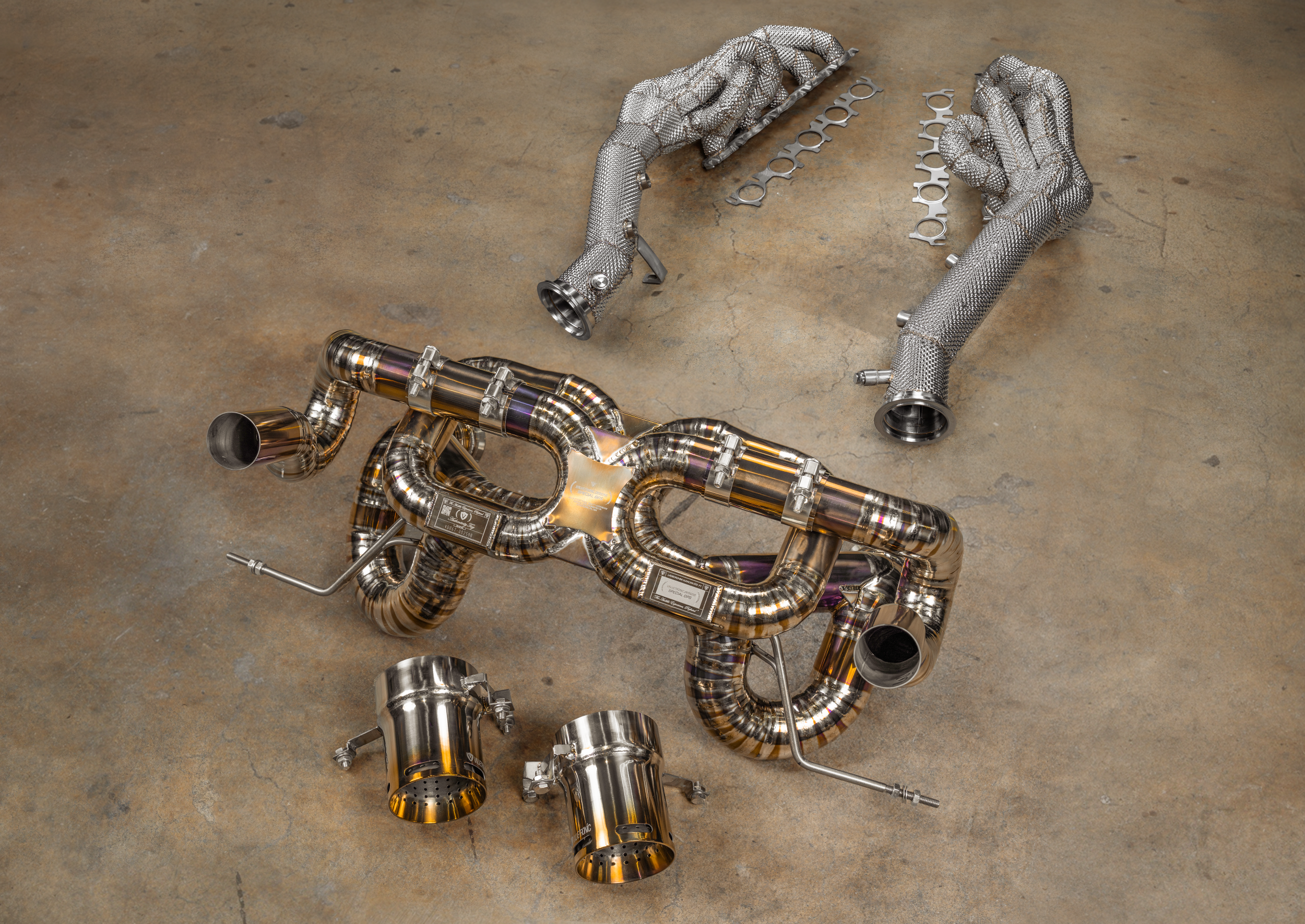 Valvetronic Lamborghini Huracan Performante /  EVO / STO / Tecnica True F1 / Valved Exhaust system