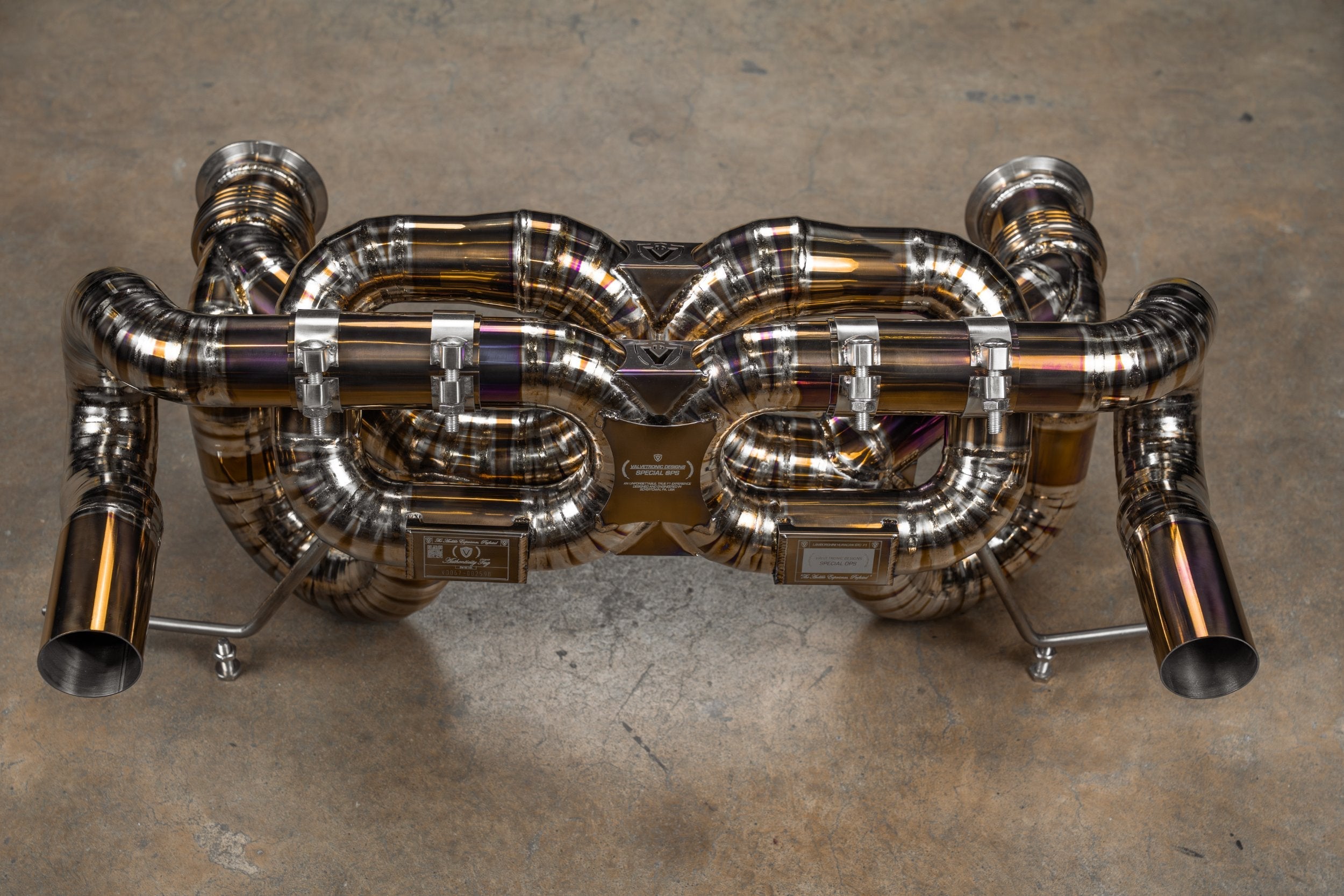 Valvetronic Lamborghini Huracan Performante /  EVO / STO / Tecnica True F1 / Valved Exhaust system