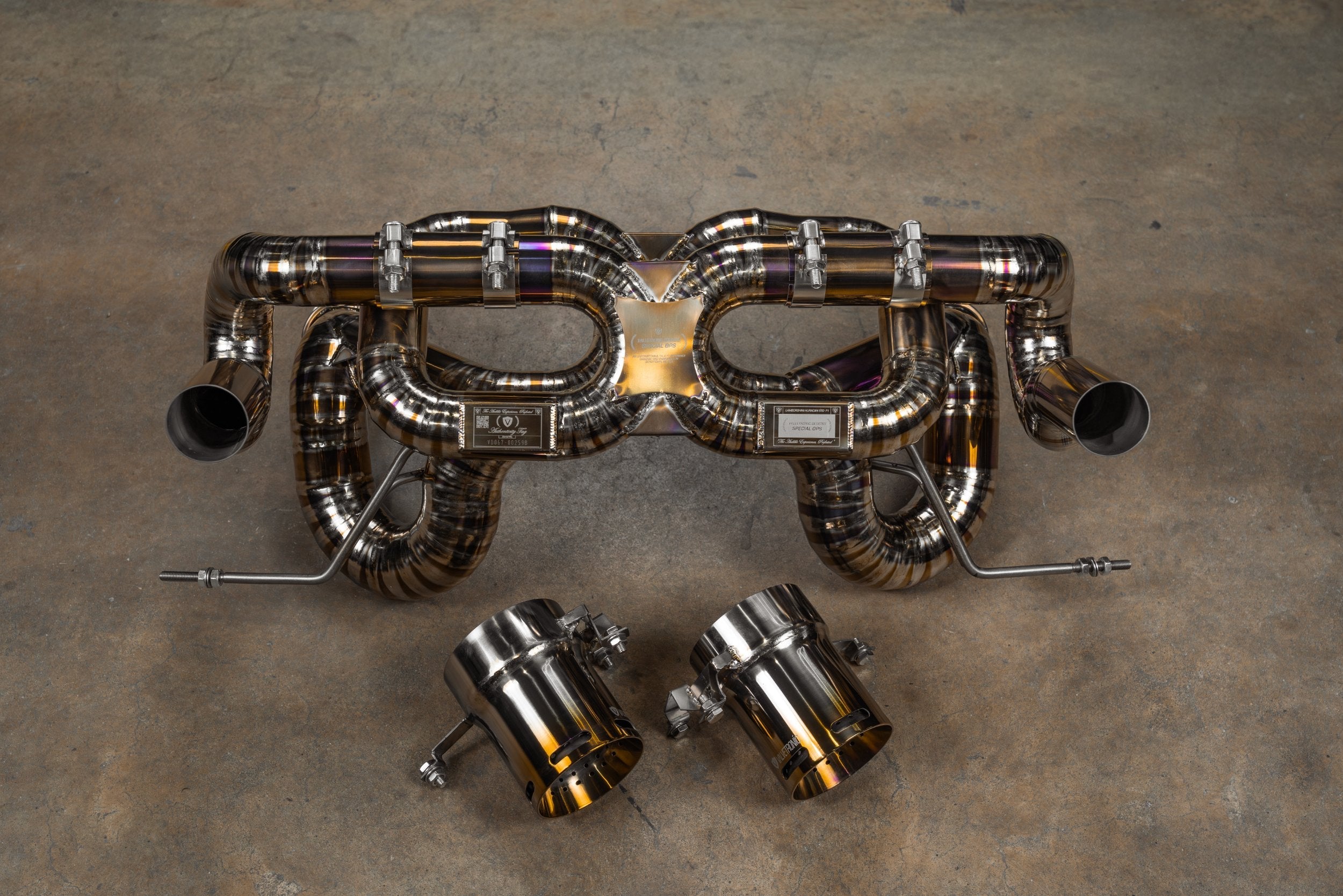 Valvetronic Lamborghini Huracan Performante /  EVO / STO / Tecnica True F1 / Valved Exhaust system