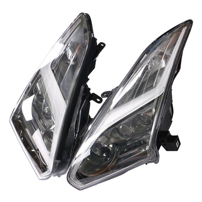 K2 Industries 2009-2024  Nissan R35 GTR LED DRL Headlights(Upgrade 09-16 to 17+)