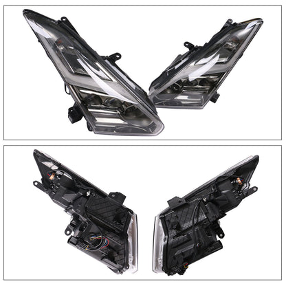 K2 Industries 2009-2024  Nissan R35 GTR LED DRL Headlights(Upgrade 09-16 to 17+)