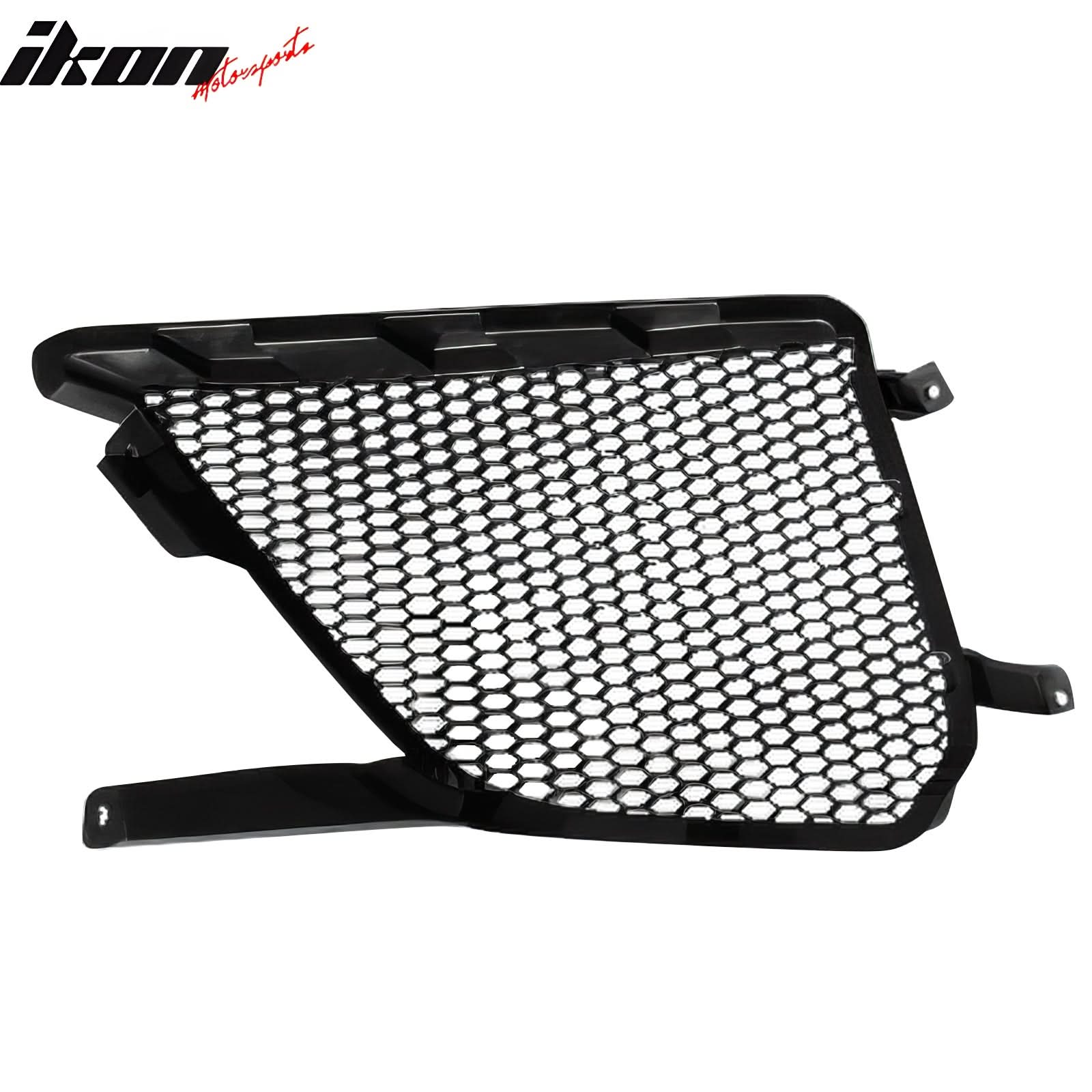 2020-2025 Chevy Corvette Stingray Z51 Front Bumper Lower Grilles ABS
