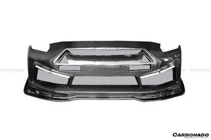 Carbonado 2008-2016 Nissan GTR R35 CBA/DBA LP Style Front Bumper