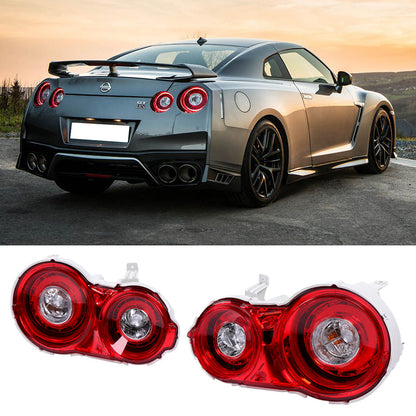 K2 Industries 2009-2024 Nissan R35 GTR Red LED Tail Lights