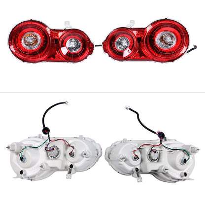 K2 Industries 2009-2024 Nissan R35 GTR Red LED Tail Lights