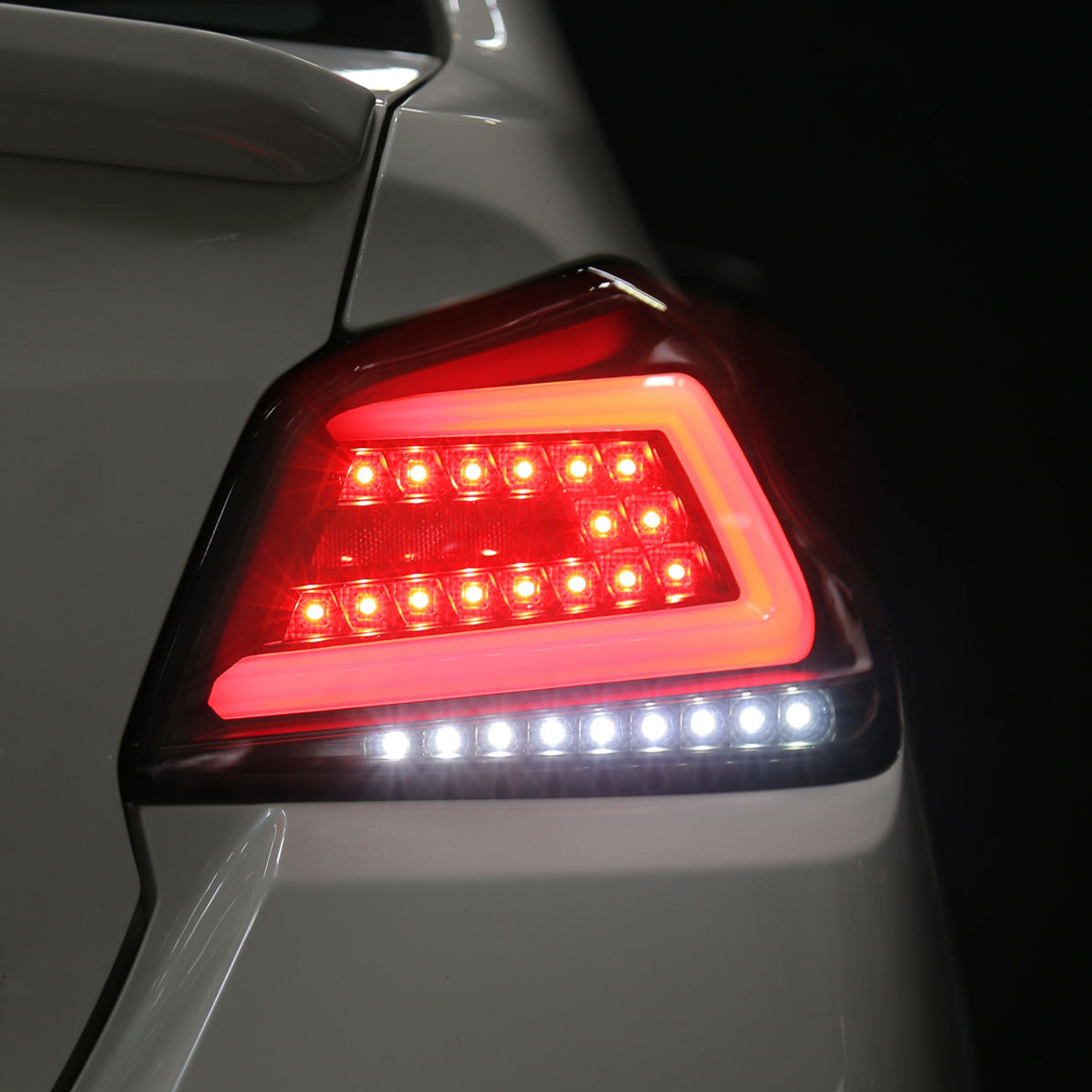 NTXGlow Black LED Tail Lights | 2015-2021 Subaru WRX/STi