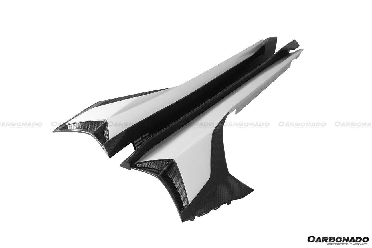Kit completo de fibra de carbono aerodinámico para Lamborghini Aventador LP700 LP740 LP750 Coupé Roadster SVJ (2011-2021)