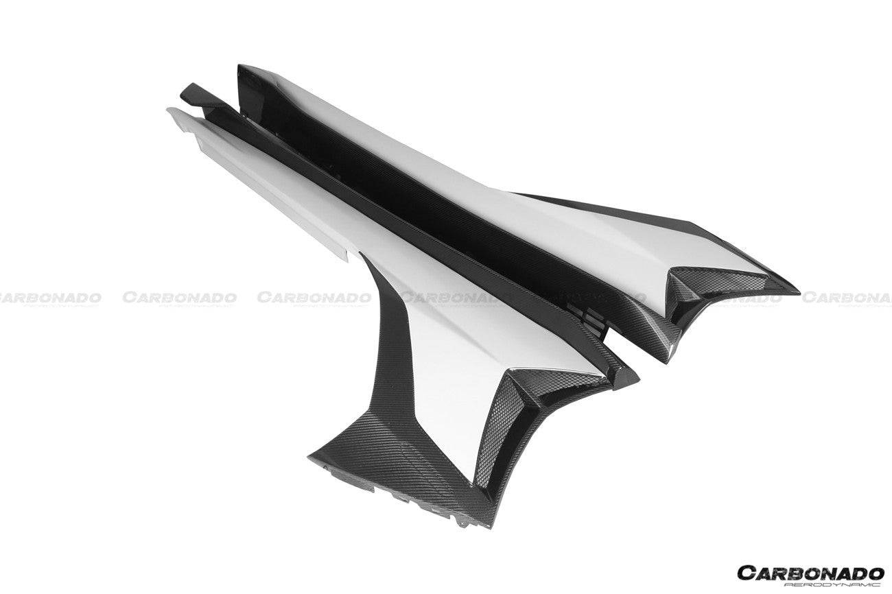 Kit completo de fibra de carbono aerodinámico para Lamborghini Aventador LP700 LP740 LP750 Coupé Roadster SVJ (2011-2021)
