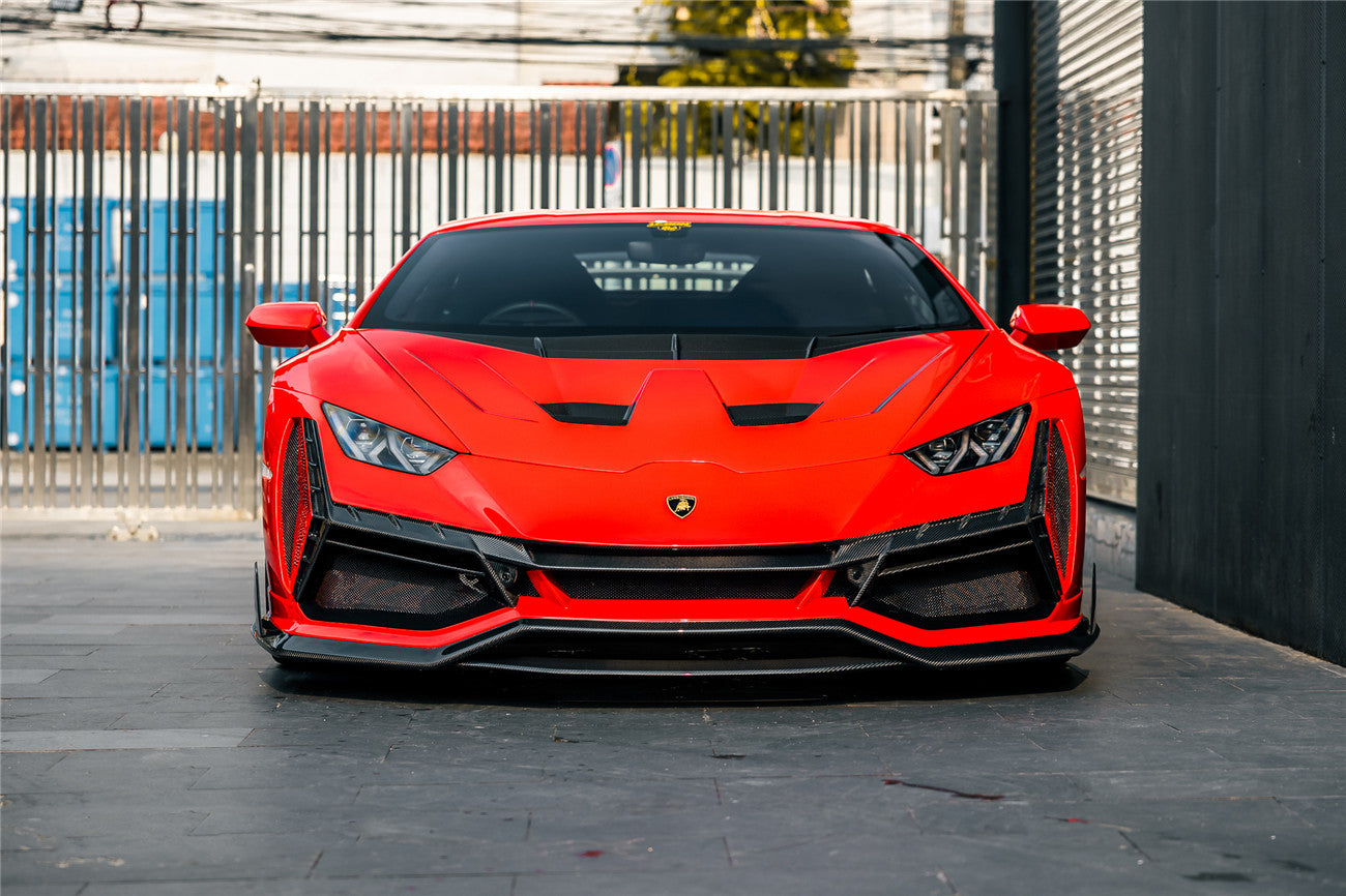 DarwinPRO 2015-2025 Lamborghini Huracan LP610 y LP580 y EVO y Tecnica BKSSII parachoques delantero estilo