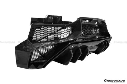 Carbonado 2011-2016 Lamborghini Aventador LP700 Coupe  Roadster SV Style Rear Bumper