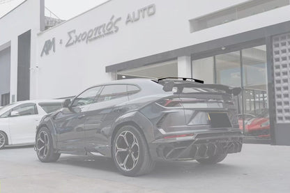 Alerón de techo de fibra de carbono estilo Lamborghini URUS MS Carbonado 2018-2023