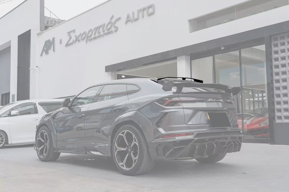 Alerón de techo de fibra de carbono estilo Lamborghini URUS MS Carbonado 2018-2023