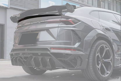 Carbonado 2018-2023 Lamborghini URUS MS Style Carbon Fiber Small Trunk Spoiler