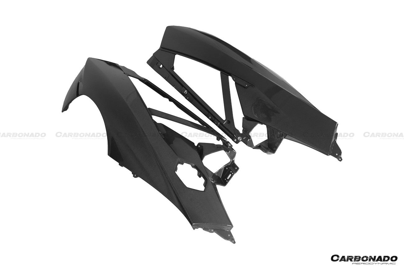 Carbonado 2011-2016 Lamborghini Aventador LP700 Coupe Oem Style Rear Quarter Panels