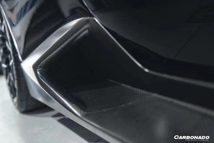 Carbonado 2015-2025 Lamborghini Huracan LP610  LP580  EVO  Tecnica  STO N Style Dry Carbon Fiber Side Skirts