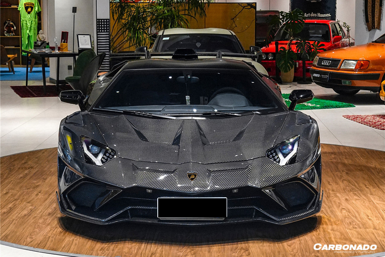 Carbonado 2011-2021 Lamborghini Aventador LP700 LP720 LP750 LP740 Coupe and Roadster CA Style Hood