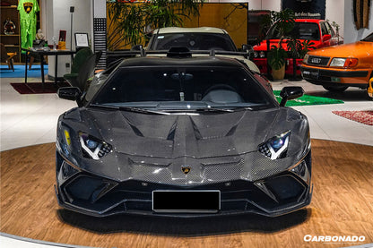 Carbonado 2011-2021 Lamborghini Aventador LP700 LP720 LP750 LP740 Coupe and Roadster CA Style Hood