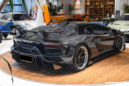 Carbonado 2011-2016 Lamborghini Aventador LP700 LP720 LP750 Coupe and Roadster CA Style Rear Side Scoops