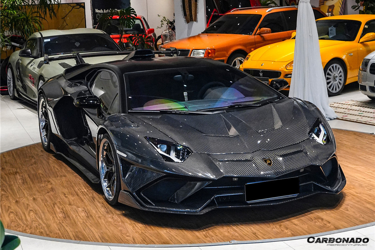 Carbonado 2011-2021 Lamborghini Aventador LP700 LP720 LP750 LP740 Coupe and Roadster CA Style Hood