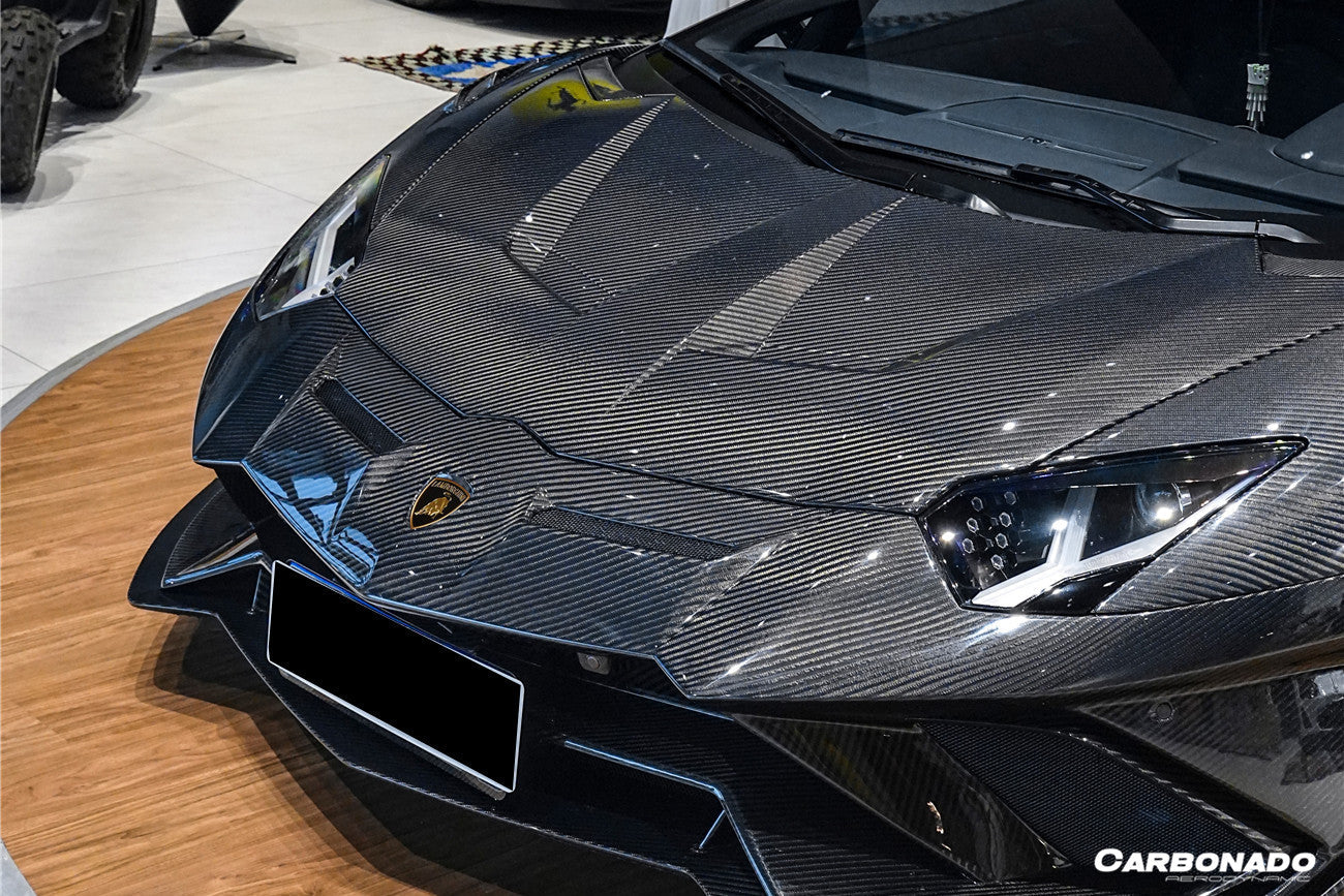 Carbonado 2011-2021 Lamborghini Aventador LP700 LP720 LP750 LP740 Coupe and Roadster CA Style Hood
