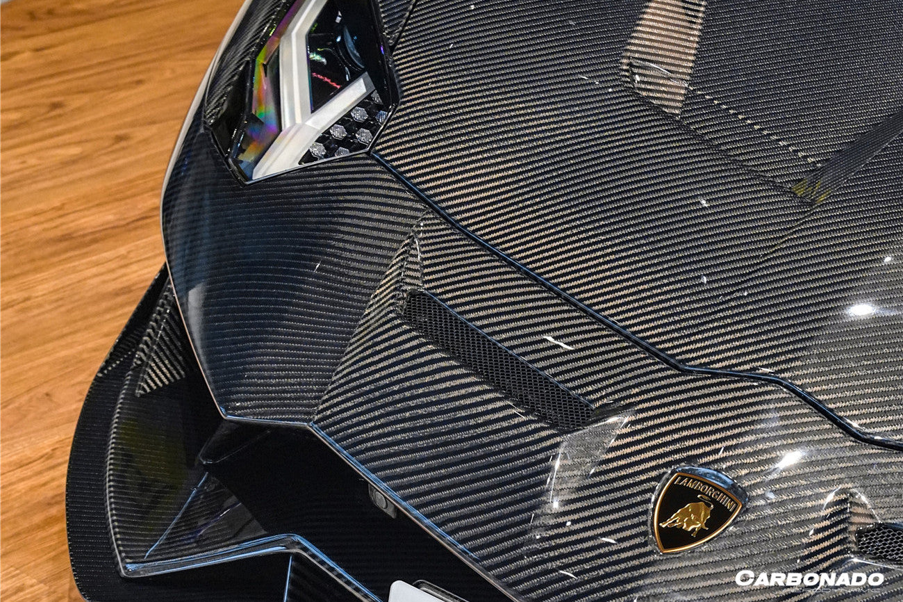 Carbonado 2011-2021 Lamborghini Aventador LP700 LP720 LP750 LP740 Coupe and Roadster CA Style Hood