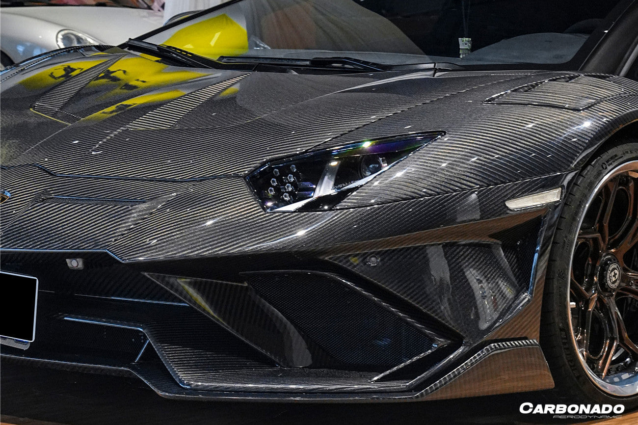 Carbonado 2011-2021 Lamborghini Aventador LP700 LP720 LP750 LP740 Coupe and Roadster CA Style Hood