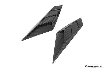 Carbonado 2011-2016 Lamborghini Aventador LP700 LP720 LP750 Coupe and Roadster CA Style Rear Side Scoops