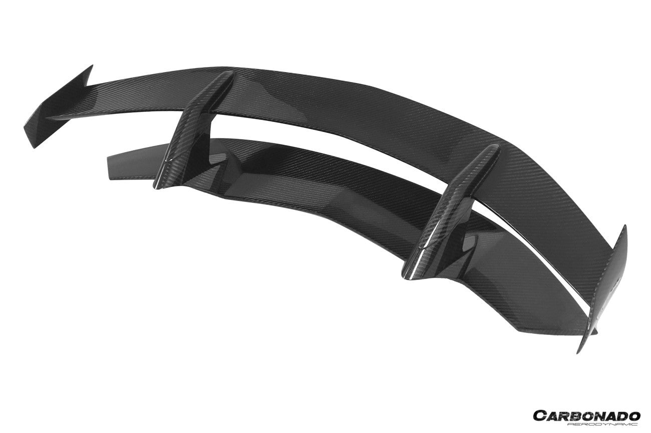 Carbonado 2011-2021 Lamborghini Aventador LP700 LP720 LP750 LP740 Coupe CA Style Carbon Fiber Engine Hood And Wing