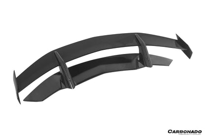 Carbonado 2011-2021 Lamborghini Aventador LP700 LP720 LP750 LP740 Coupe CA Style Carbon Fiber Engine Hood And Wing
