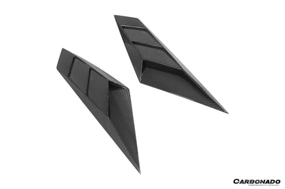 Carbonado 2011-2016 Lamborghini Aventador LP700 LP720 LP750 Coupe and Roadster CA Style Rear Side Scoops